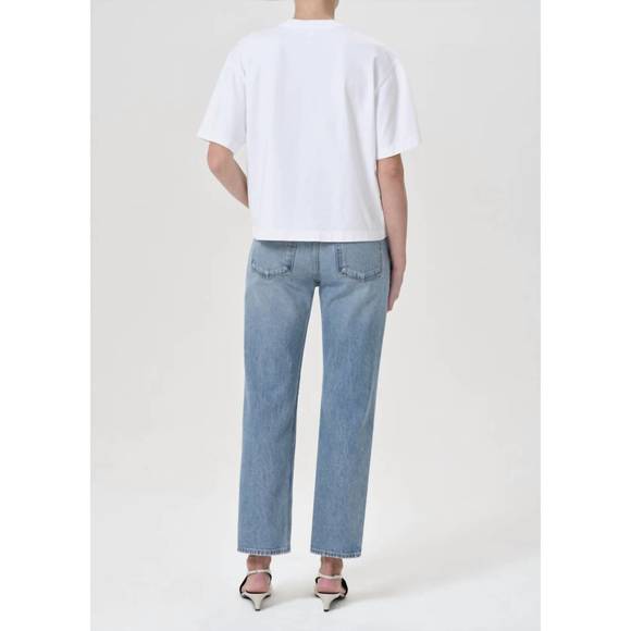 Agolde Valen Mid Rise Vintage Straight Jeans - Picture 3 of 4